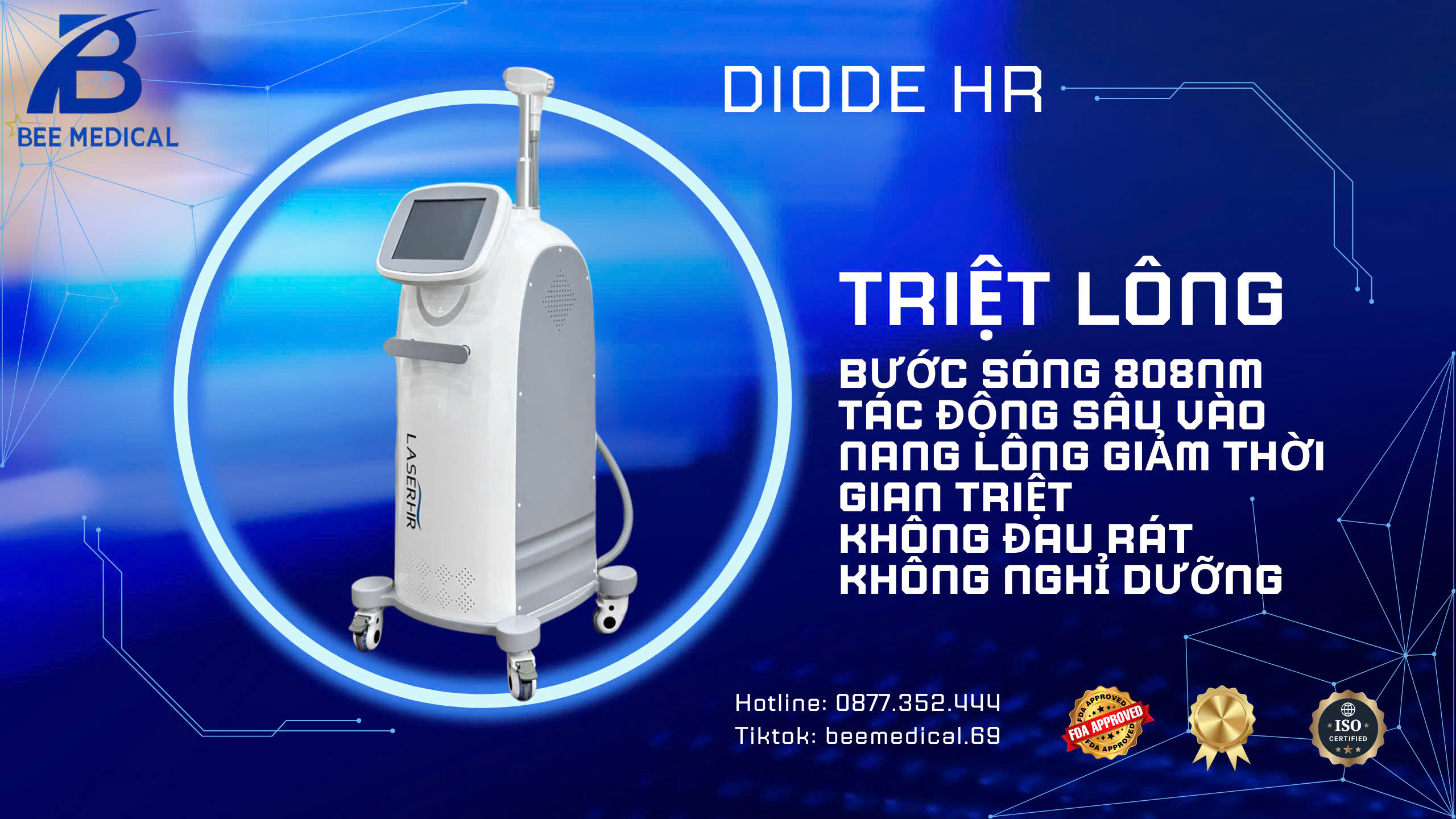 TRIỆT LÔNG DIODE HR